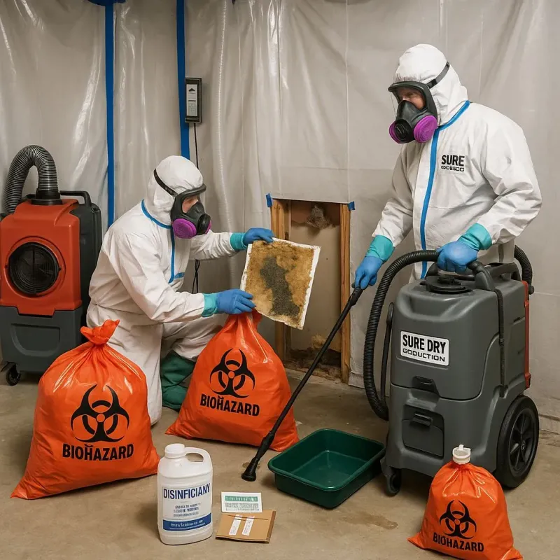 Contaminated Water Handling Protocols process in Mystic Island, NJ