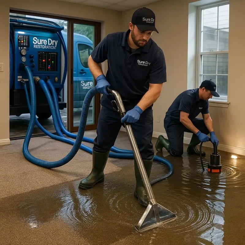 Water Extraction and Removal process in Mystic Island, NJ